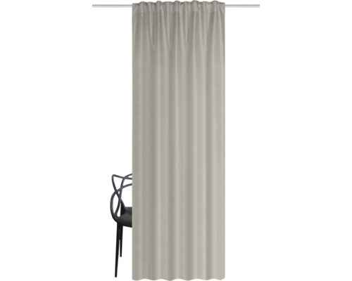 Gordijn met rimpelbandsluiting
