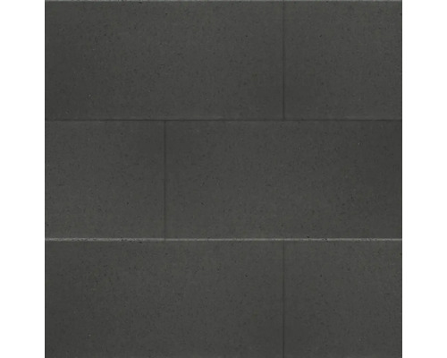 EXCLUTON Terrastegel 60PLUS Soft Comfort met facet nero, 40 x 80 x 4 cm