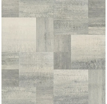 Tegelpatroon met steendecor