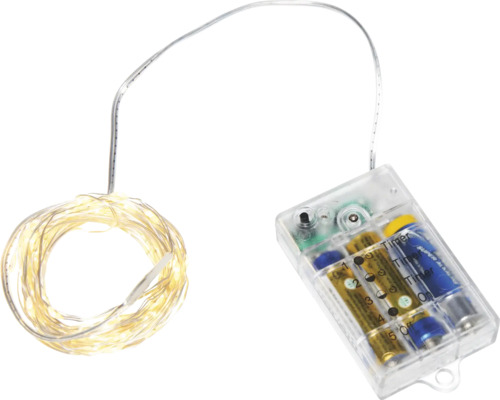 Batterijgevoede lichtslinger met timer