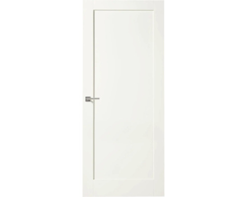 Witte binnendeur met deurklink