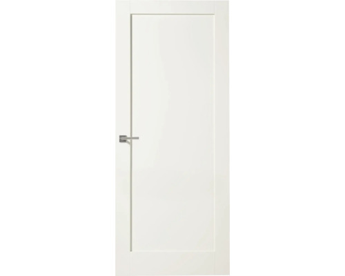 Witte binnendeur met deurklink