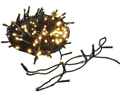 Lichtsnoer met kleine, warm witte lampjes