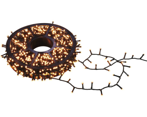 Lichtsnoer op een haspel