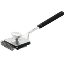 Grillborstel met handvat en spiraal