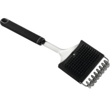 Grillborstel met borstelharen en spiraal