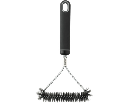 Barbecueborstel met borstelharen en handvat