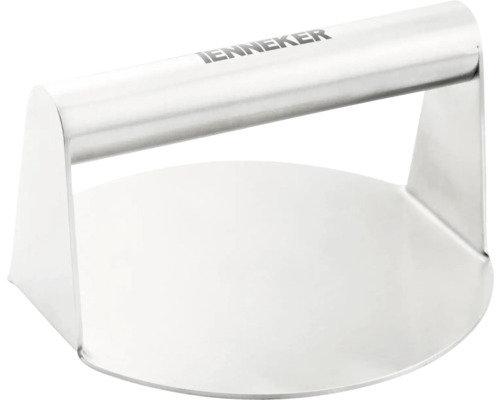 Burgerpers van metaal met handgreep