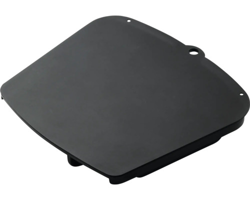 Afdekplaat met boorgaten voor tuingereedschap