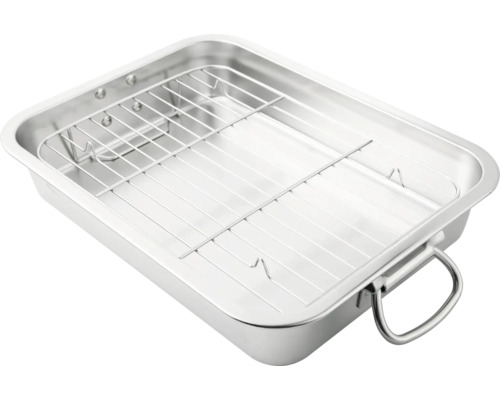 Metalen braadslee met rooster