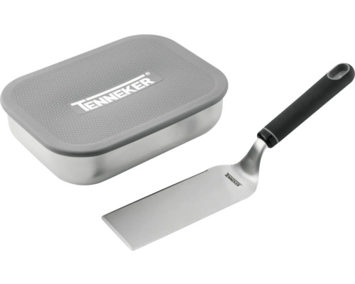 Tenneker burgers set bestaande uit een burgerpers en een spatel