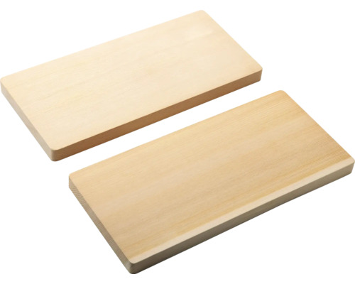 Twee lichte houten planken