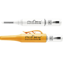 Twee Pica Big Ink Smart-Use Marker XL in wit en geel