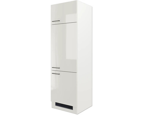 Hoge kast met twee deuren en een ventilatierooster