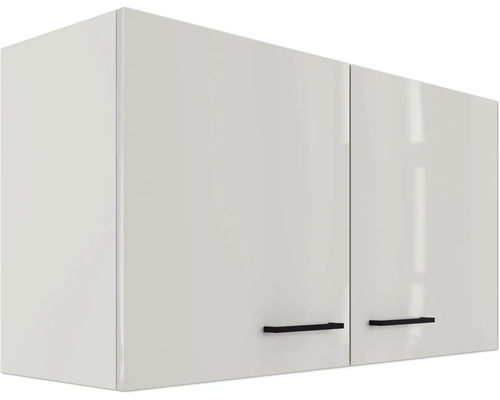 Hangende keukenkast met twee deuren en handgrepen