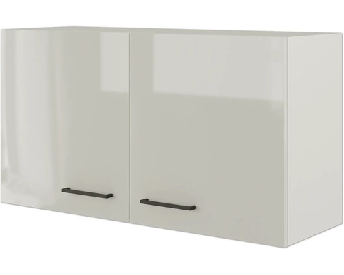Keukenkast met twee deuren en handgrepen