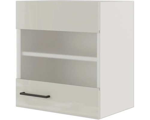 Hangende keukenkast met lade en plank