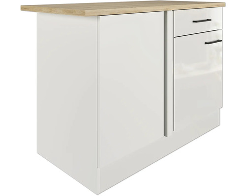 Keukeneiland met werkblad en opberglades