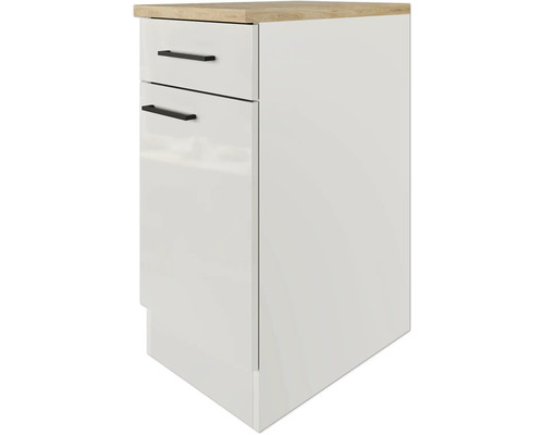 Onderkast met twee laden en werkblad