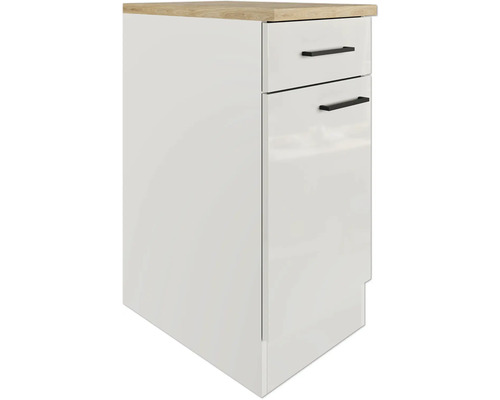 Onderkast met lade en deur plus werkblad