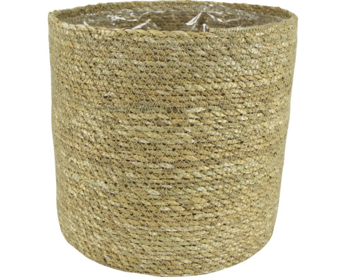 Bloempot van zeegras