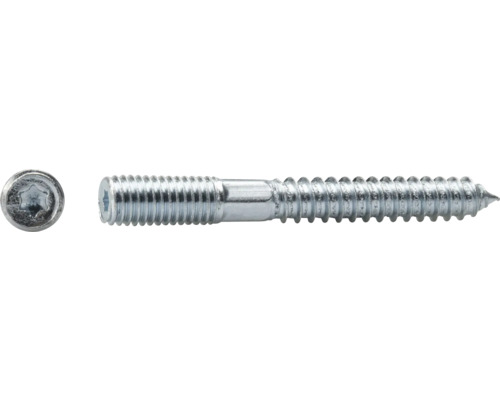 Houtschroef met verzonken kop en interne zeskant