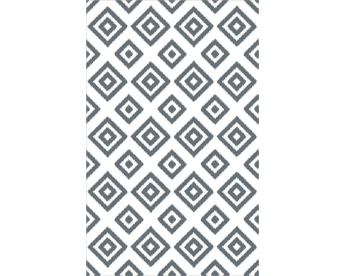 Tapijt met geometrisch ruitpatroon
