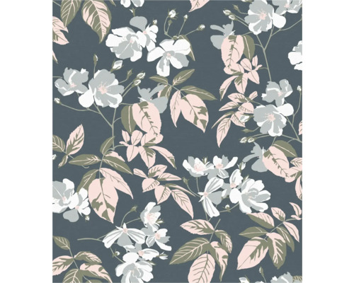 RASCH Fotobehang vlies 366846 Schöner Wohnen bloemen 265x300 cm Bloembehang met bloesems en bladeren
