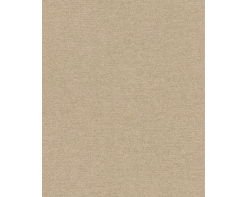 RASCH Vliesbehang 600339 Schöner Wohnen effen bruin Textielbehang met fijne structuur