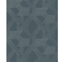 Behang met grafisch patroon en lineaire structuren