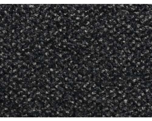 Close-up van een zwart getextureerd tapijt