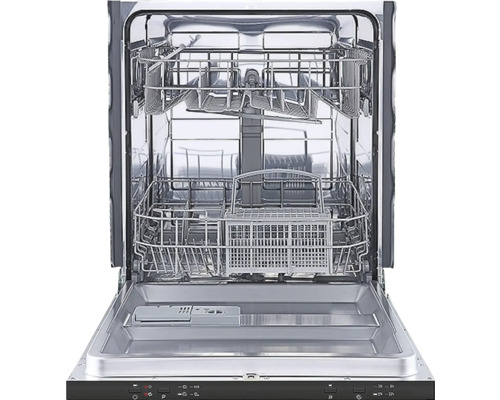 Open vaatwasser met vaatwaskorven