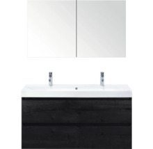 Wastafel met onderkast en spiegelkast voor de badkamer
