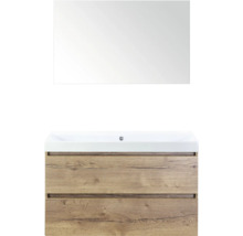 Wastafelonderkast met spiegel voor de badkamer