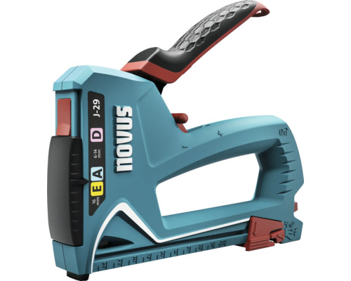 NOVUS Nagler Handtacker Set 1800 Feindrahtklammern 030-0459, Für