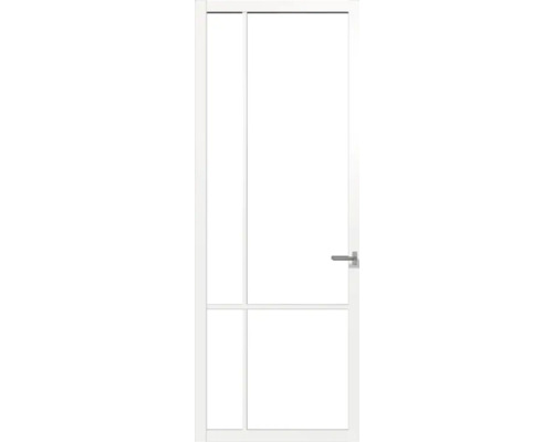 BERKVENS Binnendeur Verdi Light 704 Opdek links wit afgelakt met satijn glas 254,5 x 88 cm