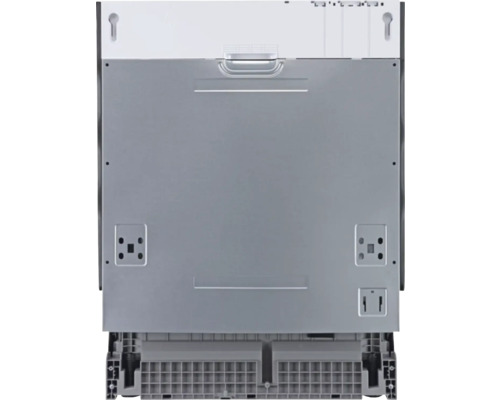 Achteraanzicht van een vaatwasser met montagevoorziening