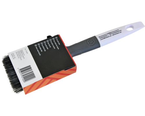 Vlakke kwast met kunststof handvat