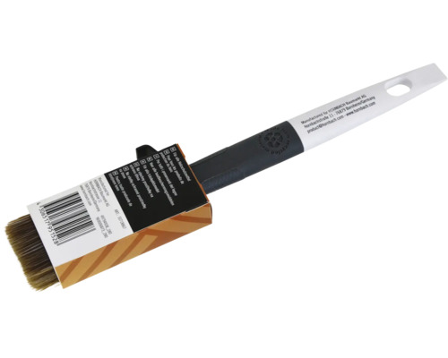 Borstel met haren en handvat