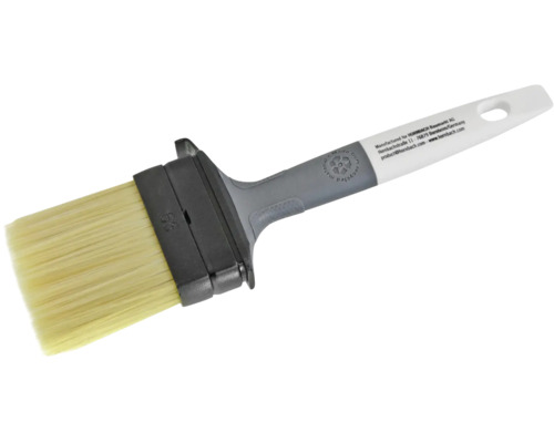 Vlakke kwast met kunststof handvat