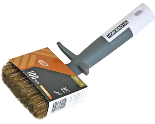 Vlakke kwast, 100 mm, met kunststof handgreep