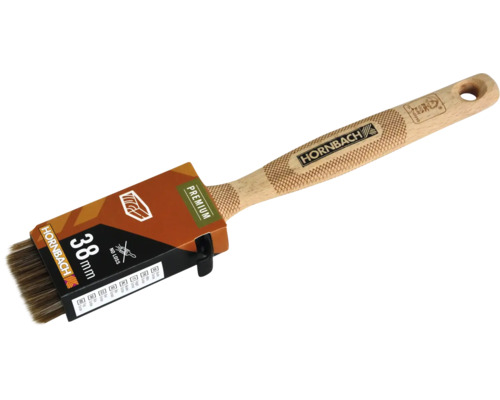 Premium radiatorborstel 38 mm met houten handvat