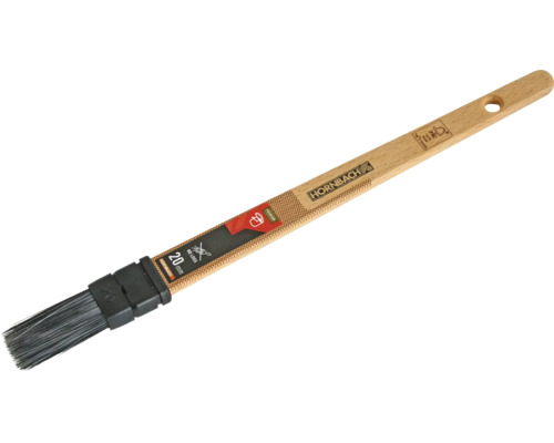 Verfkwast met houten handvat en 20 mm breedte voor schilderwerk