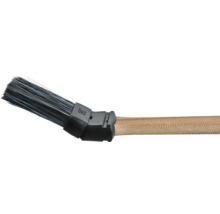 Radiatorborstel met licht houten handvat