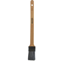 Borstel met houten handvat en haren