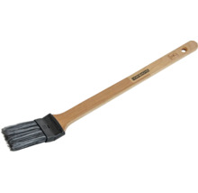 Radiatorborstel met houten handvat en haren, 50 millimeter