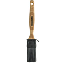 Borstel met houten handvat en haren