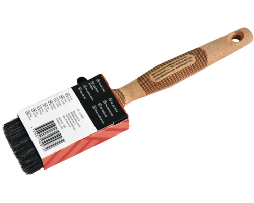 Lak penseel met houten handvat