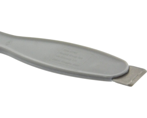 Schraper met kunststof handvat en metalen mes