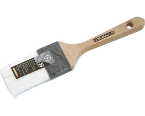 50 millimeter verfborstel met houten handvat